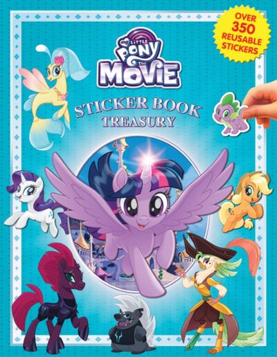 MY LITTLE PONY (MOVIE) CALCOMANIAS