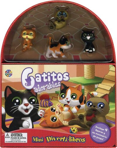Gatitos adorables mini diverti -libros